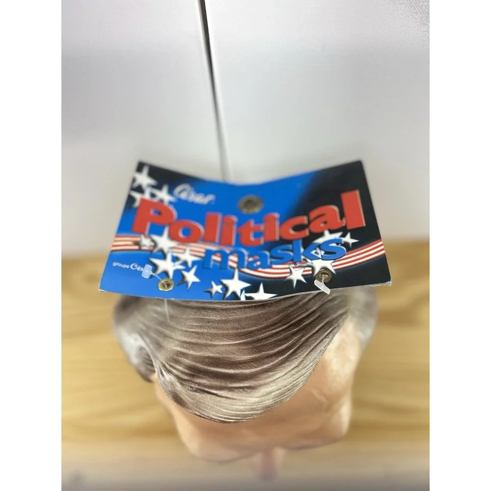 President Donald Rumsfeld Adult Halloween Mask 2002 Cesar Vintage Funny‎